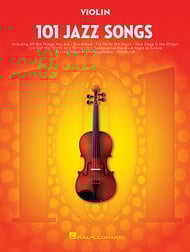 cover 101 Jazz Songs Violin Solo cover